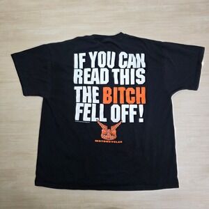 1998 Big Johnson Tag MotorcyclesThe Bi*ch That Fell Off Shirt‎ St Marten Sz XL